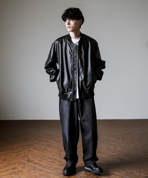 「Rocky Monroe」 ブルゾン X-LARGE ブラック メンズ_画像7