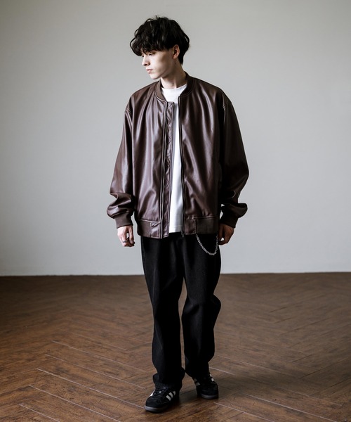 「Rocky Monroe」 ブルゾン X-LARGE ブラック メンズ_画像8