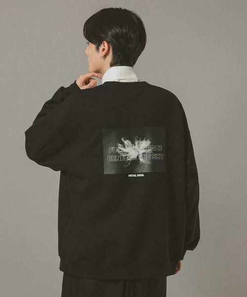 RAGEBLUE（レイジブルー） トレーナー スウェット FLOWER PRINT DESIGN