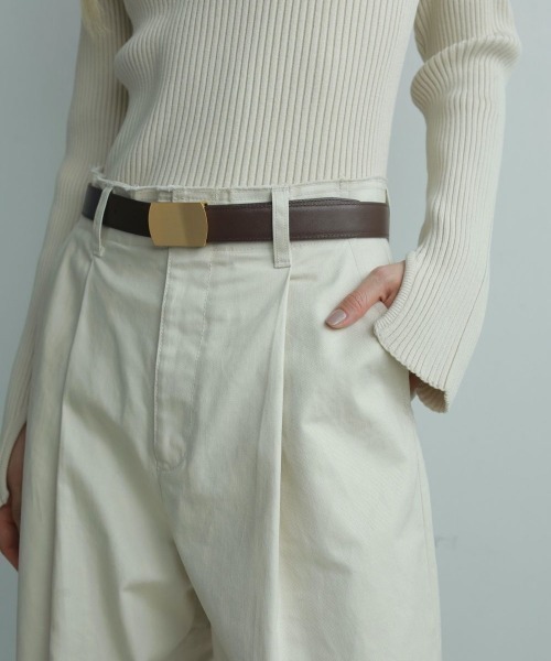 anuke（アンヌーク） ベルト anuke Reversible Plate Belt レディース