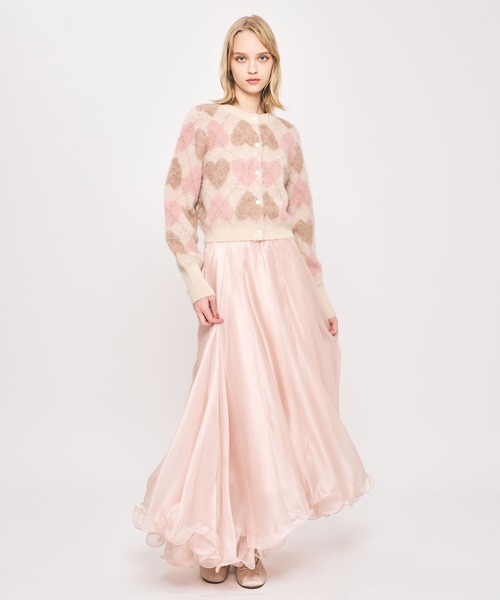 DEICY（デイシー） deicyハートボタンカーディガン カーディガン