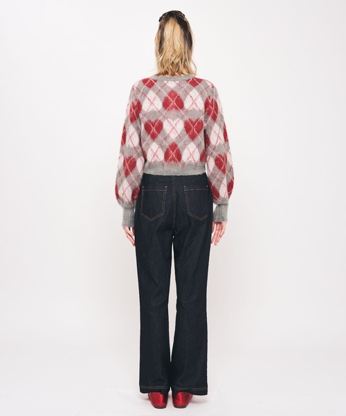 DEICY（デイシー） deicyハートボタンカーディガン カーディガン