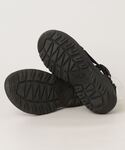 「Teva」 フラットサンダル 25cm ブラ...の詳細画像2