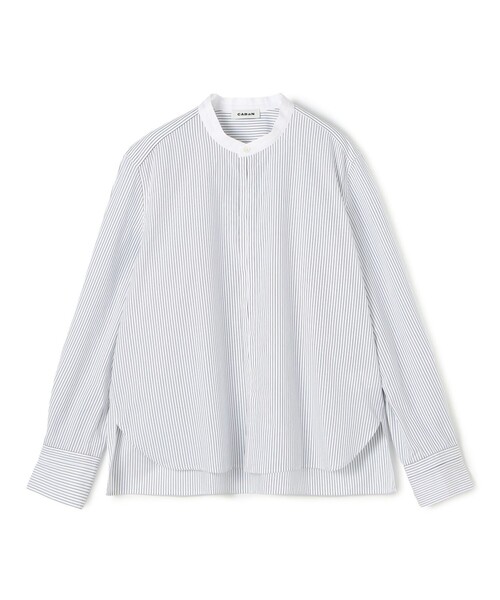 CABaN（キャバン） ブラウス シャツ シャトルポプリン クレリック