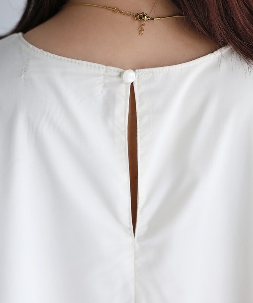 「Riberry」 ノースリーブワンピース FREE ホワイト レディース_画像8