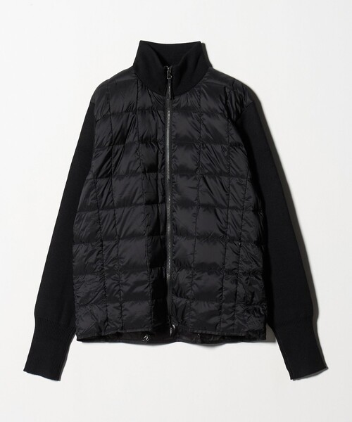 TAION（タイオン） ダウンジャケット ダウン 「TAION」ニット スリーブ