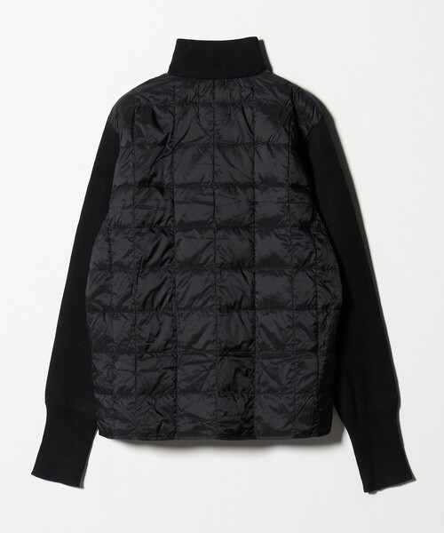 TAION（タイオン） ダウンジャケット ダウン 「TAION」ニット スリーブ