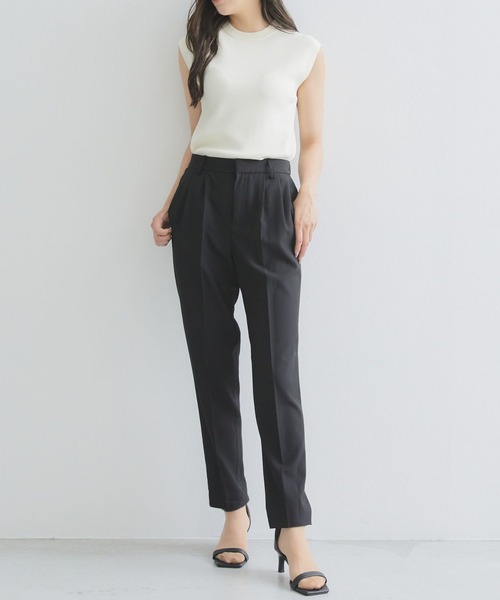 「RIRIYANO」 セットアップ 15号 ネイビー レディース_画像3