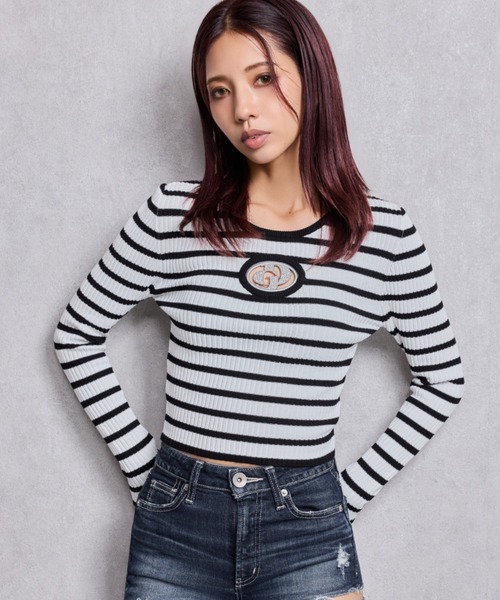 GYDA(ジェイダ) ニット セーター 「ZOZO限定カラーあり」GD bijou GYDA(ジェイダ) ニット セーター 「ZOZO限定カラーあり」GD bijou