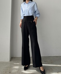 「Louere」 スラックス SMALL ブラック レディースの画像3