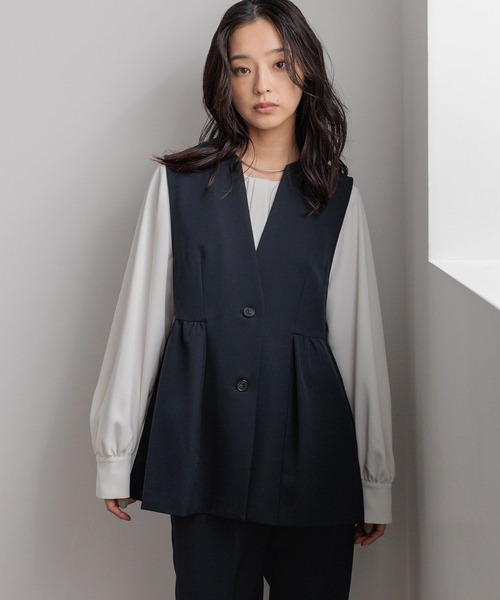 ケムリ　ジレ LOWRYS FARM（ローリーズファーム） ベスト ジレ daymeジレ