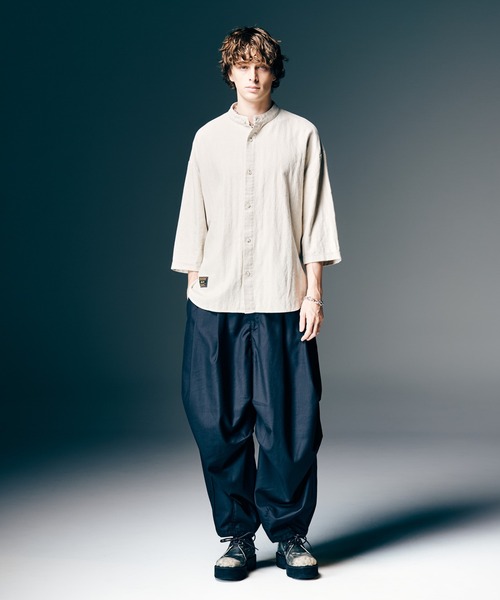 glamb（グラム） パンツ Crossover Tuck Pants / クロスオーバータック