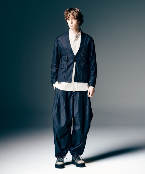 glamb（グラム） パンツ Crossover Tuck Pants / クロスオーバータック