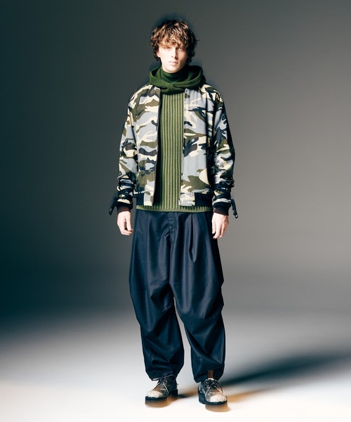 glamb（グラム） パンツ Crossover Tuck Pants / クロスオーバータック