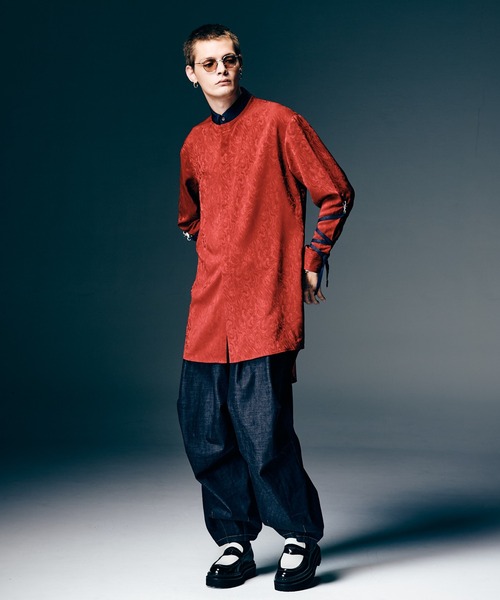 glamb（グラム） パンツ Crossover Tuck Pants / クロスオーバータック