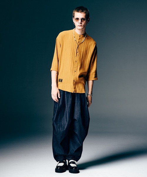 glamb（グラム） パンツ Crossover Tuck Pants / クロスオーバータック