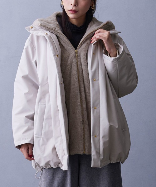 NICOLE white（ニコルホワイト） ダウンコート ダウンジャケット