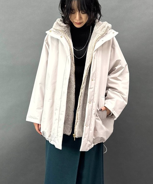 NICOLE white（ニコルホワイト） ダウンコート ダウンジャケット