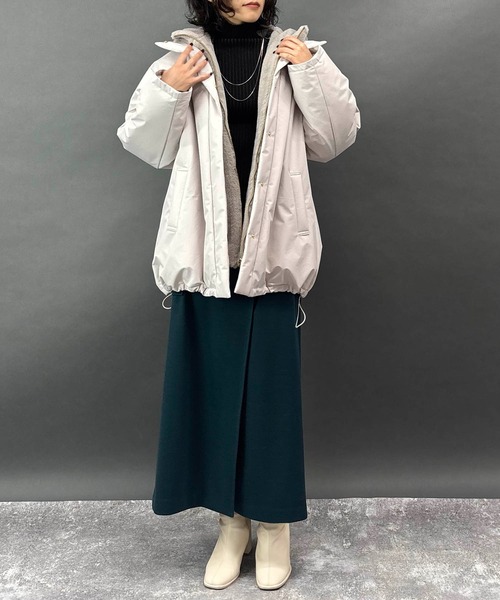 NICOLE white（ニコルホワイト） ダウンコート ダウンジャケット