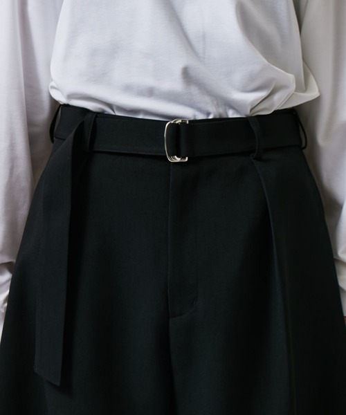 Lui's（ルイス） スラックス ベルテッドダブルクロスバルーンカーブ