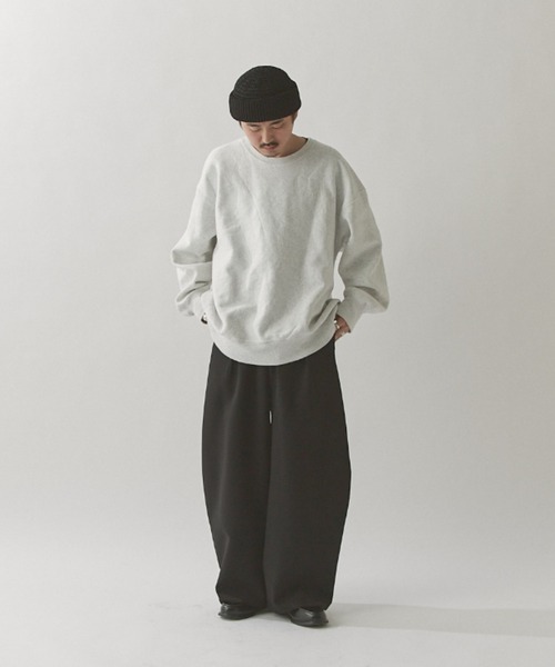 Lui's（ルイス） スラックス ベルテッドダブルクロスバルーンカーブ