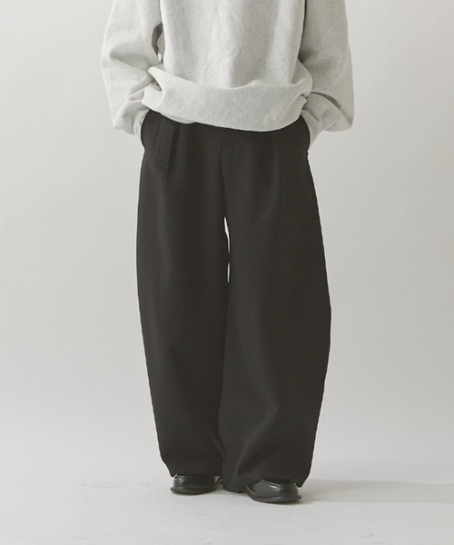 Lui's（ルイス） スラックス ベルテッドダブルクロスバルーンカーブ