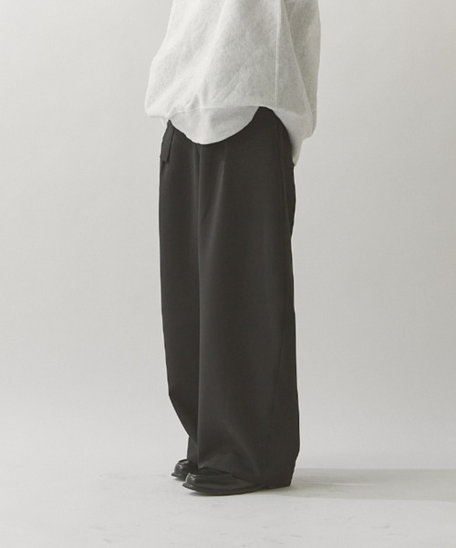 Lui's（ルイス） スラックス ベルテッドダブルクロスバルーンカーブ