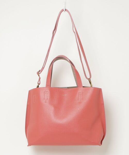 ピンクレザー2WAYバッグ ピンクレザー2WAYバッグ