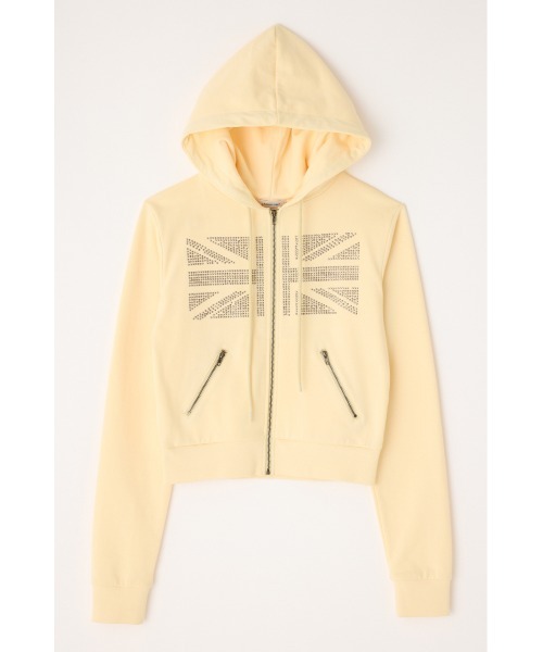 LAGUA GEM（ラグアジェム） パーカー UNION JACK フーディ レディース