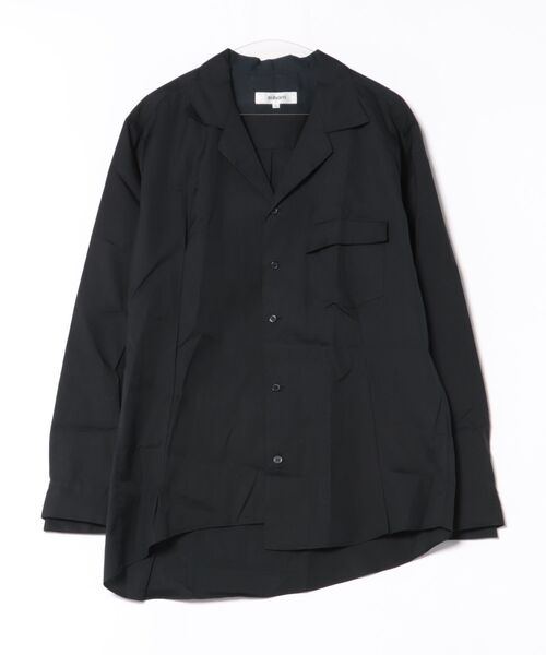 sulvam（サルバム） シャツ sulvam/サルバム/開襟つまみダーツシャツ