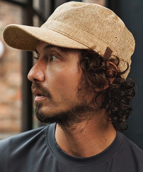 CAMBIO（カンビオ） キャップ 帽子 mko13334- Basket Work Cap ワーク