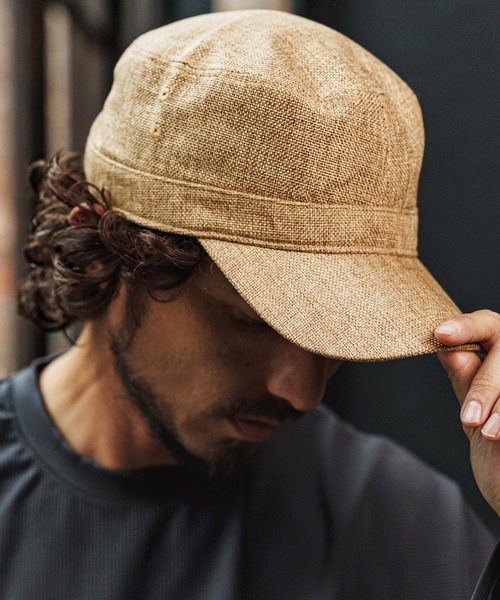 CAMBIO（カンビオ） キャップ 帽子 mko13334- Basket Work Cap ワーク