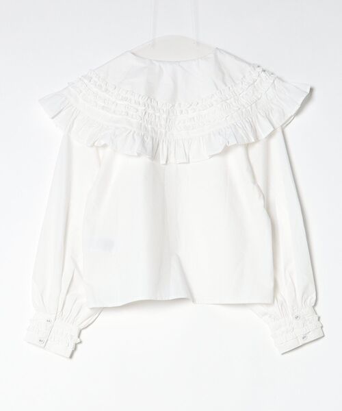 「merry jenny」 長袖ブラウス FREE オフホワイト レディース_画像2