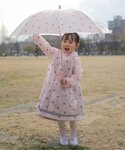 長靴 レインブーツ 花・ハート・さくらんぼ・恐...の詳細画像1