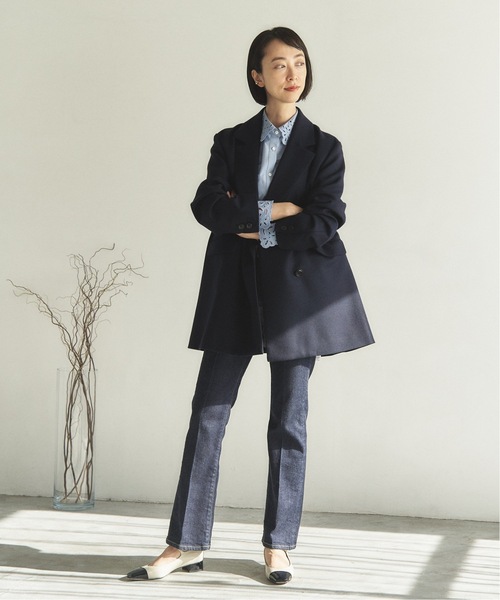 「LE TALON」 フラットパンプス 22cm オートミール レディース_画像5