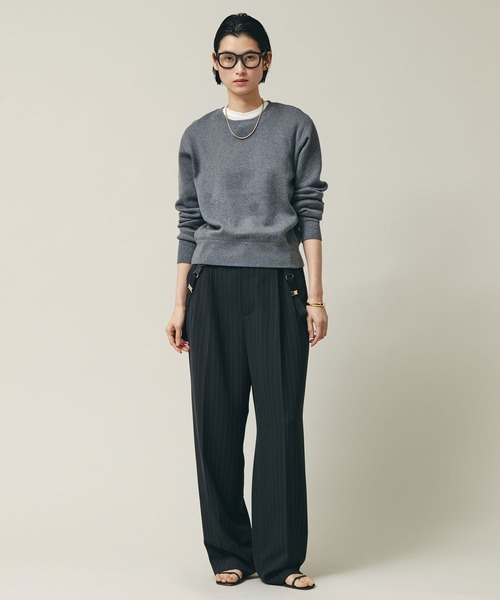 「Curensology」 長袖ニット FREE ベージュ レディース_画像6