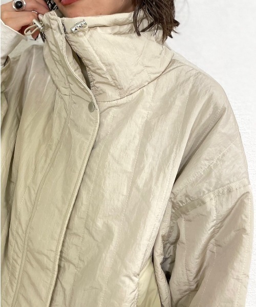 「gossara」 ブルゾン MEDIUM カーキ レディース_画像6