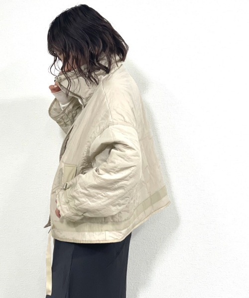 「gossara」 ブルゾン MEDIUM カーキ レディース_画像9