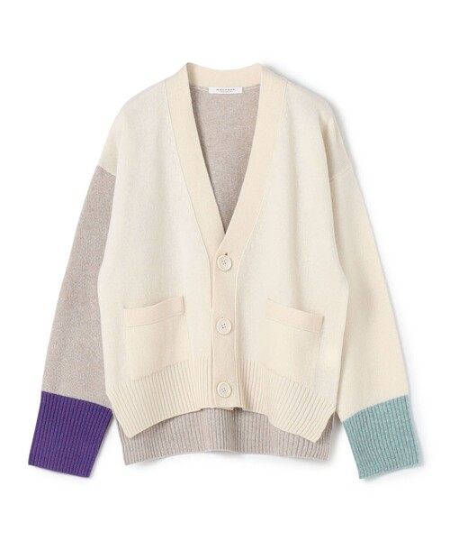 MACPHEE（マカフィー） ニットカーディガン S ベージュ レディース