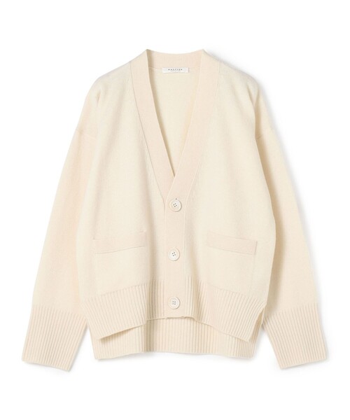 MACPHEE（マカフィー） ニットカーディガン S ベージュ レディース