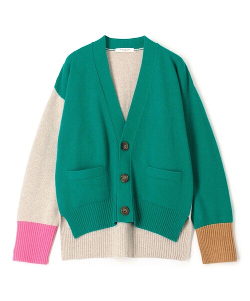 MACPHEE（マカフィー） ニットカーディガン S ベージュ レディース