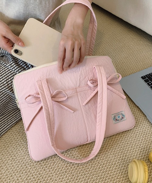 WEGO（ウィゴー） タブレットケース WEGO/リボンショルダーPCケース