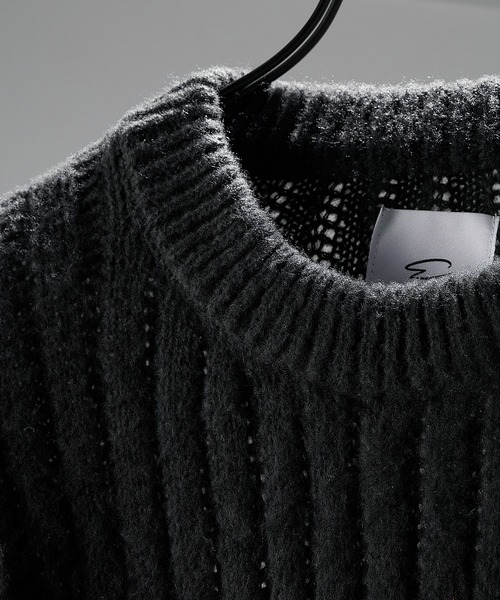 「ENDER PRODUCTS」 長袖ニット L アイボリー メンズ_画像9