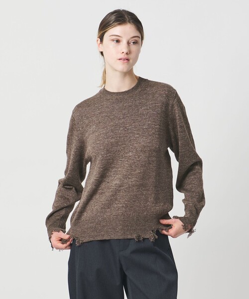 LOEFF（ロエフ） ニット セーター 「LOEFF」ダメージ ニット プル