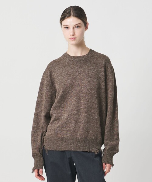 LOEFF（ロエフ） ニット セーター 「LOEFF」ダメージ ニット プル