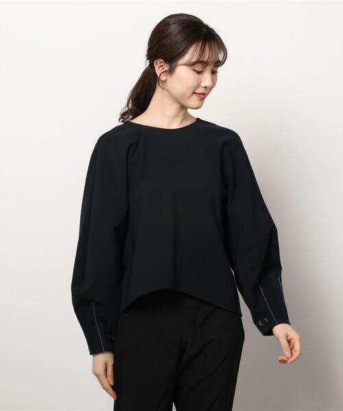 「EMMEL REFINES」 長袖カットソー FREE ホワイト レディース_画像2