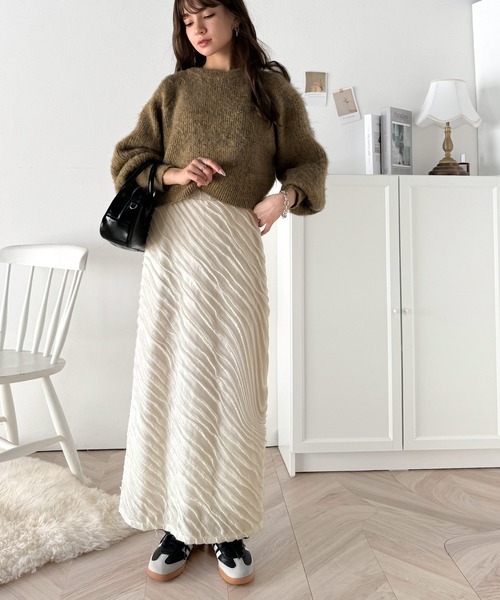 「classicalelf」 ロングスカート X-LARGE ブラック レディース_画像7