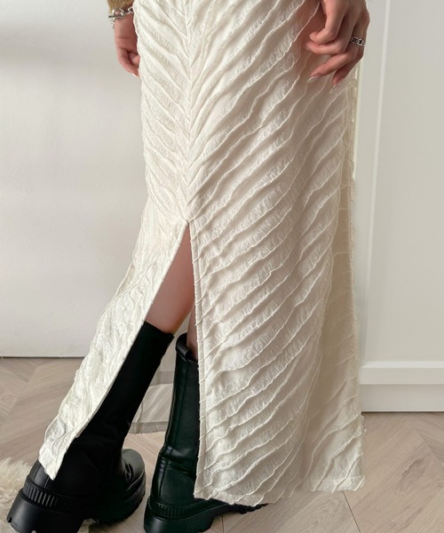 「classicalelf」 ロングスカート X-LARGE ブラック レディース_画像8