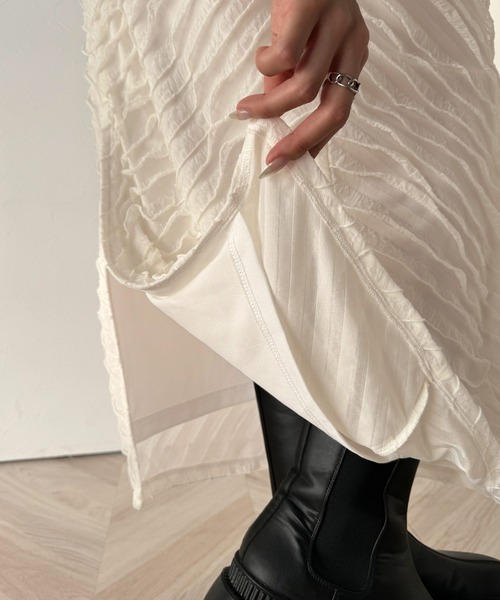 「classicalelf」 ロングスカート X-LARGE ブラック レディース_画像9