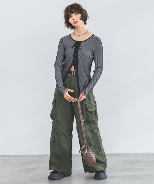 「PAGEBOY」 長袖カットソー FREE ブラック レディース_画像6